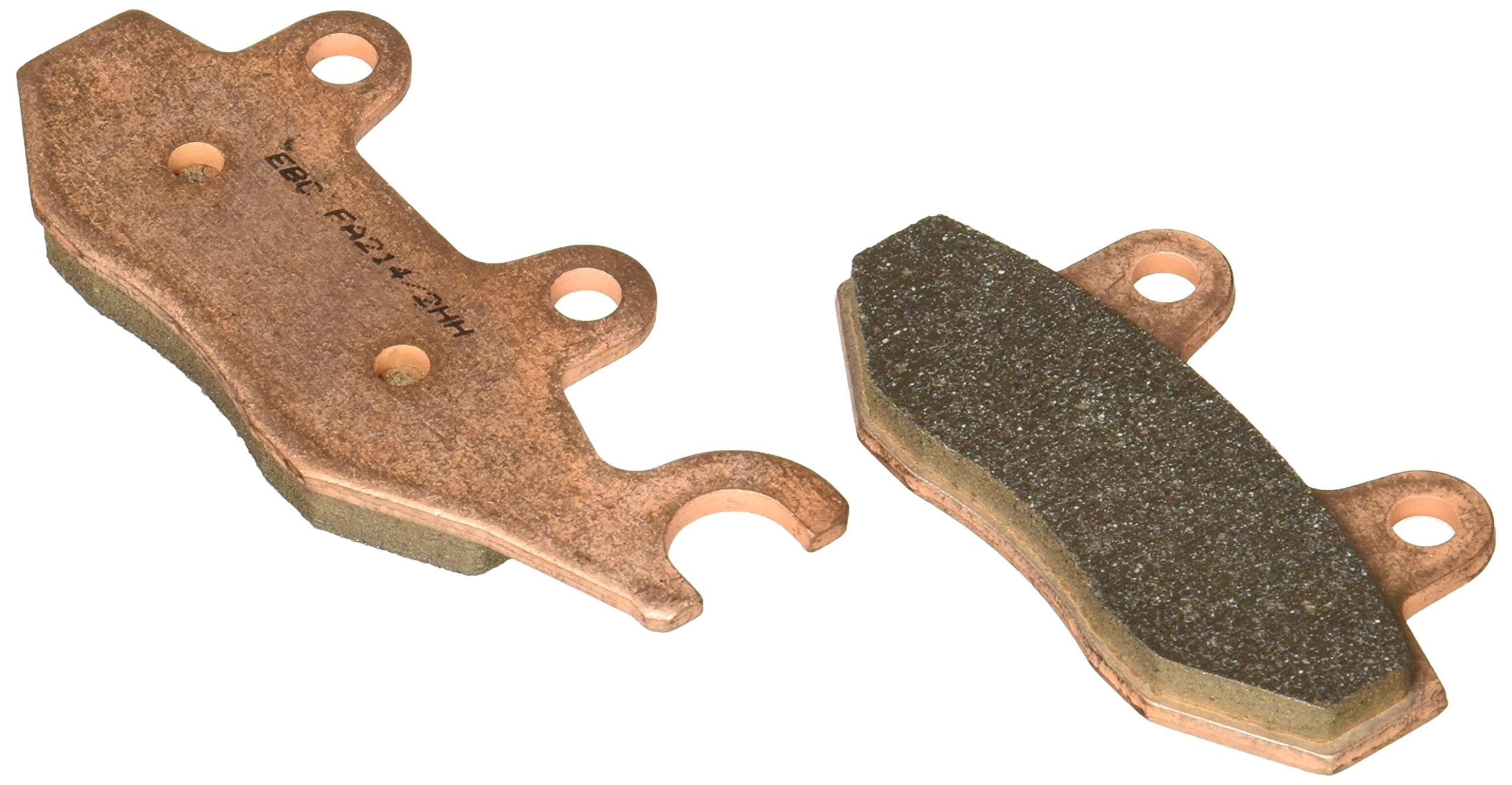 EBC FA214/2HH disc brake pad set in black for vehicle-specific compatibility and OEM-style braking