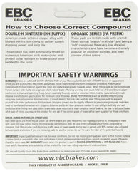EBC FA400HH packaging image showing clear labeling for quick installation