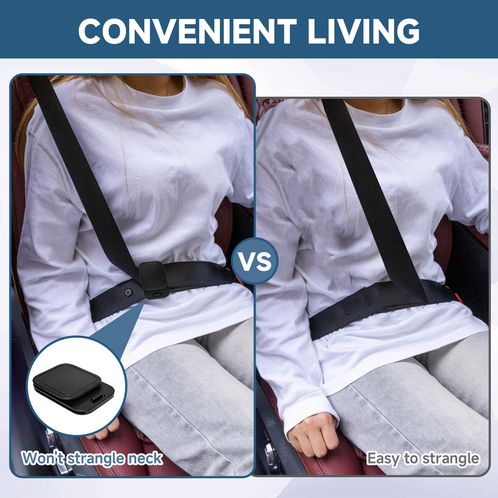 EBQOSK universal-fit belt clip suitable for cars, SUVs, and trucks