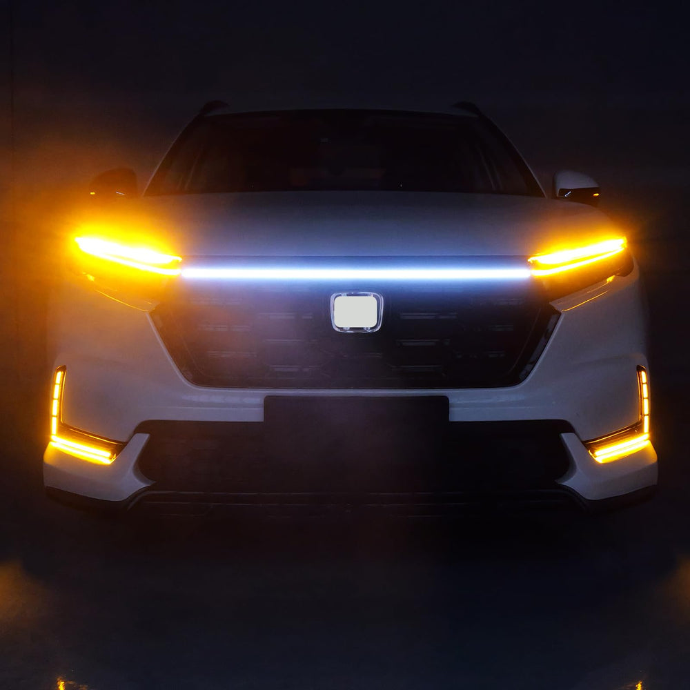 Ecahayaku DRL night illumination demonstration on CR-V.
