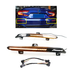 ECAHAYAKU Honda Accord rear LED reflector with smoking lens enhances signaling visibility