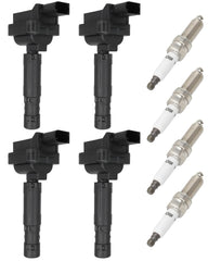 ECCPP 4 ignition coils with iridium plugs for reliable startup