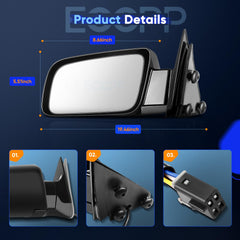 ECCPP Blazer 92-94 mirror shown for accurate model fit and function