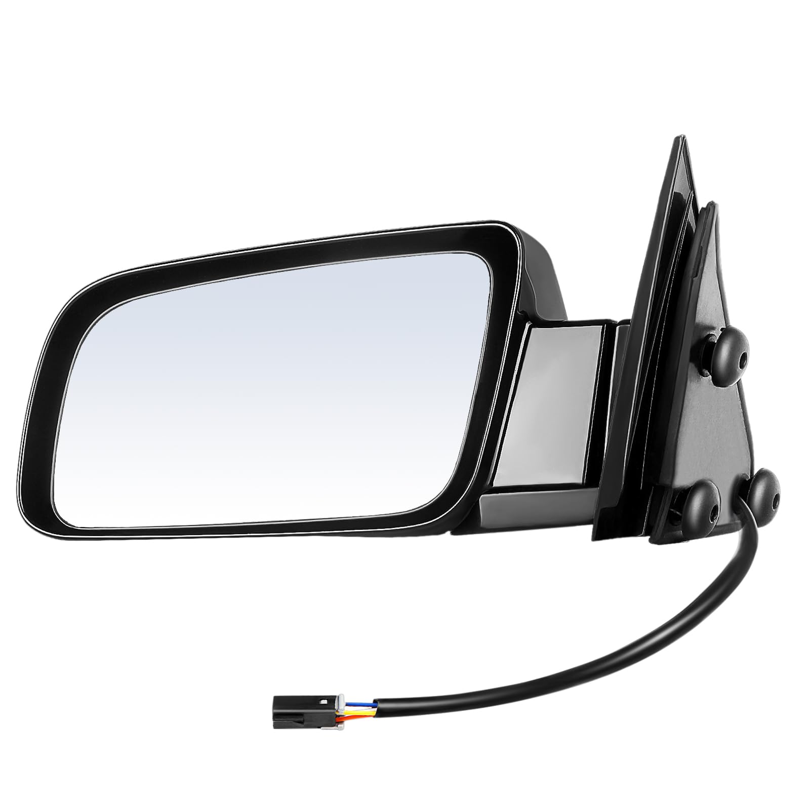 ECCPP driver side mirror in black for clear side visibility on the road