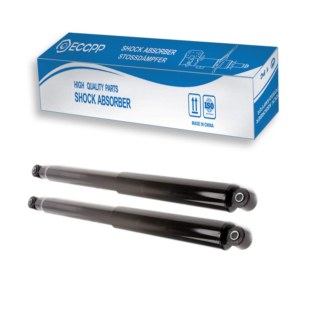 ECCPP easy-install rear shocks enable quick replacement without disassembly.