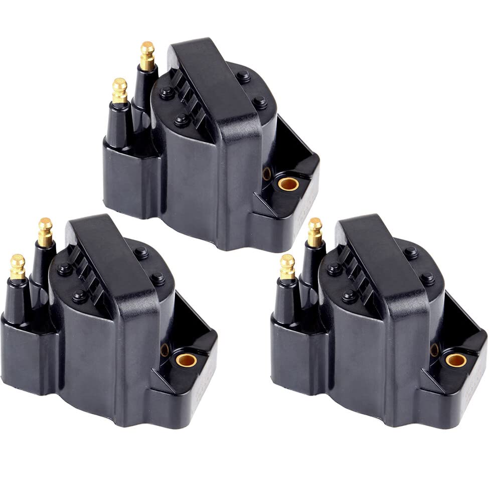 ECCPP ignition coils pack DR39 D555 C849 front view, ready-to-install replacement