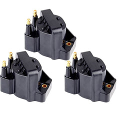 ECCPP ignition coils pack DR39 D555 C849 front view, ready-to-install replacement