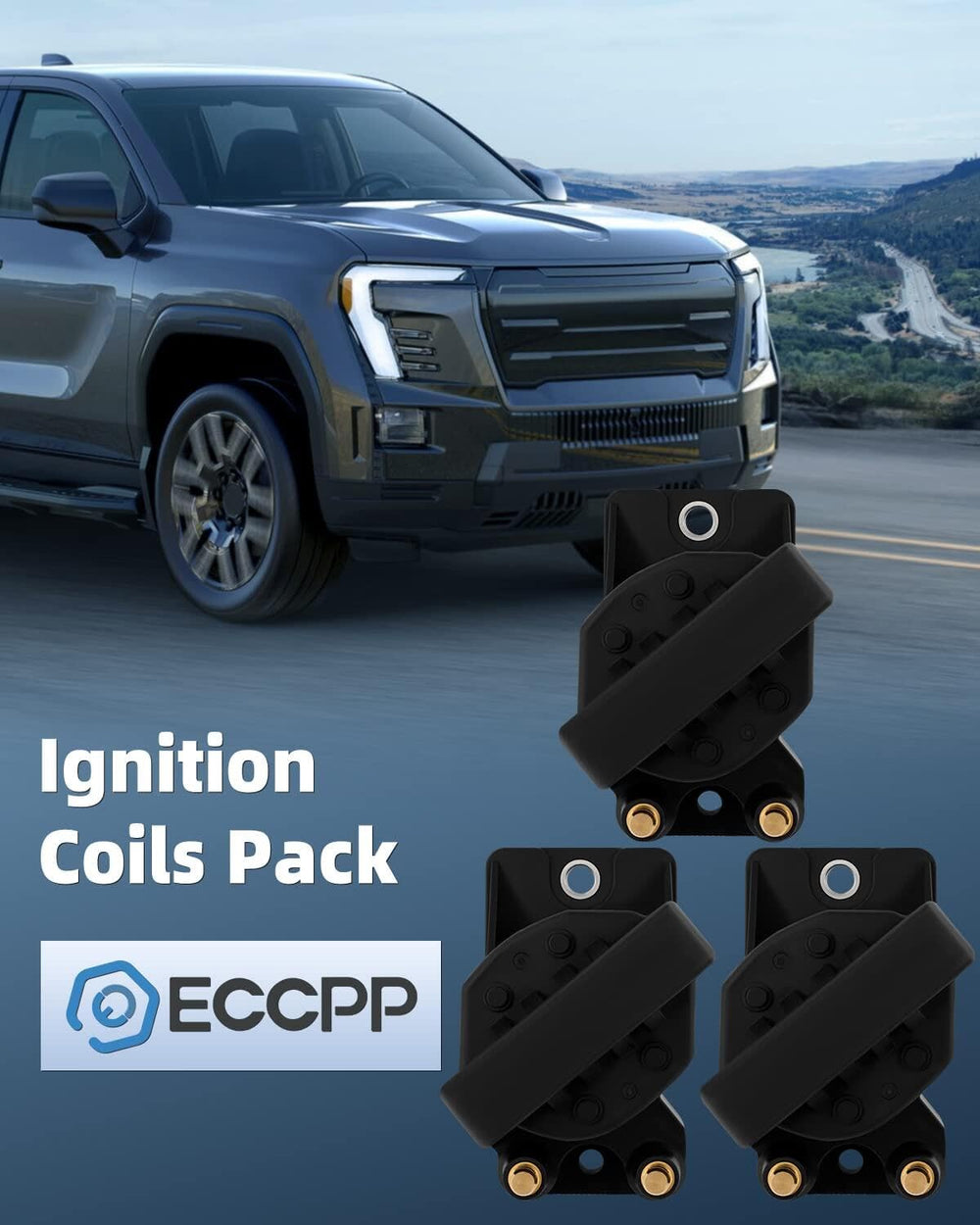 ECCPP ignition coils pack DR39 D555 C849 packaged for transport