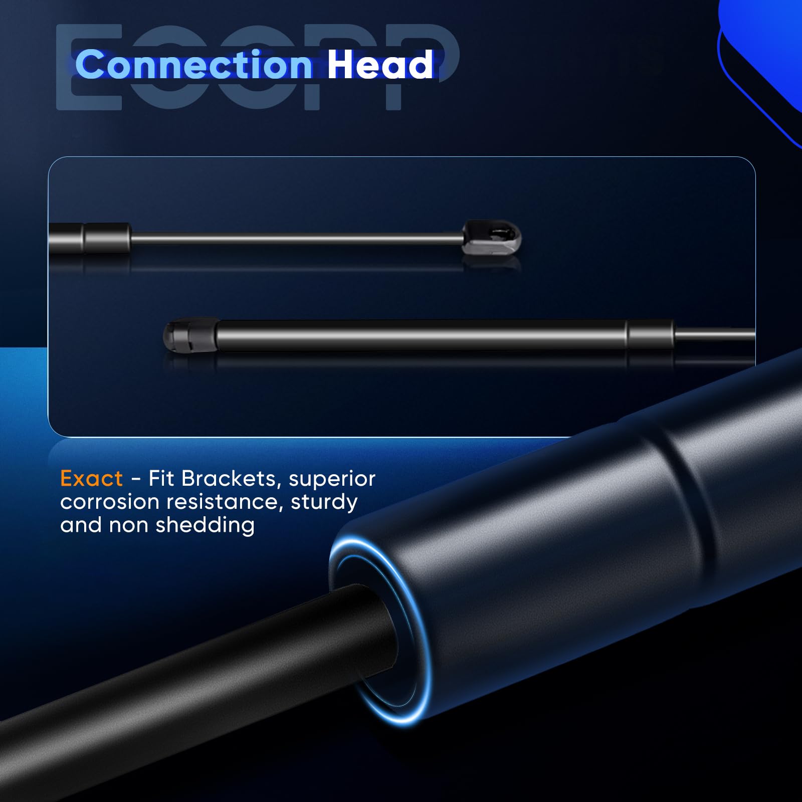 Easy installation with common tools reclaims effortless hatch operation.