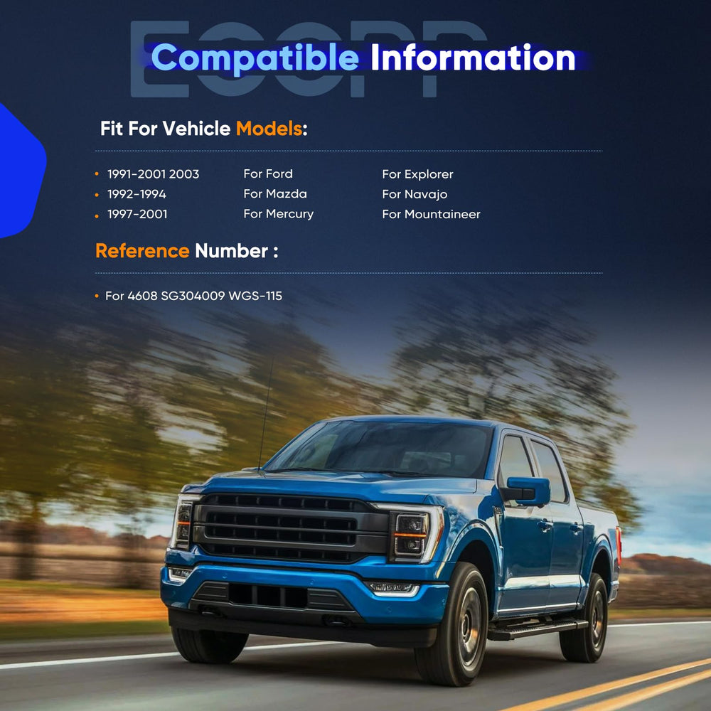 ECCPP lift supports for Ford Explorer rear window during quick replacement