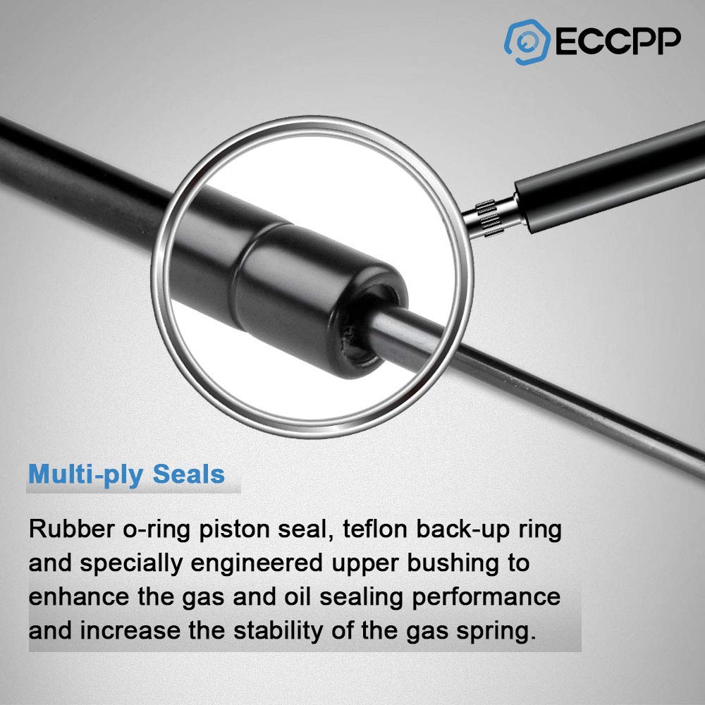 ECCPP liftgate opens evenly, reducing strain on the tailgate during frequent use.