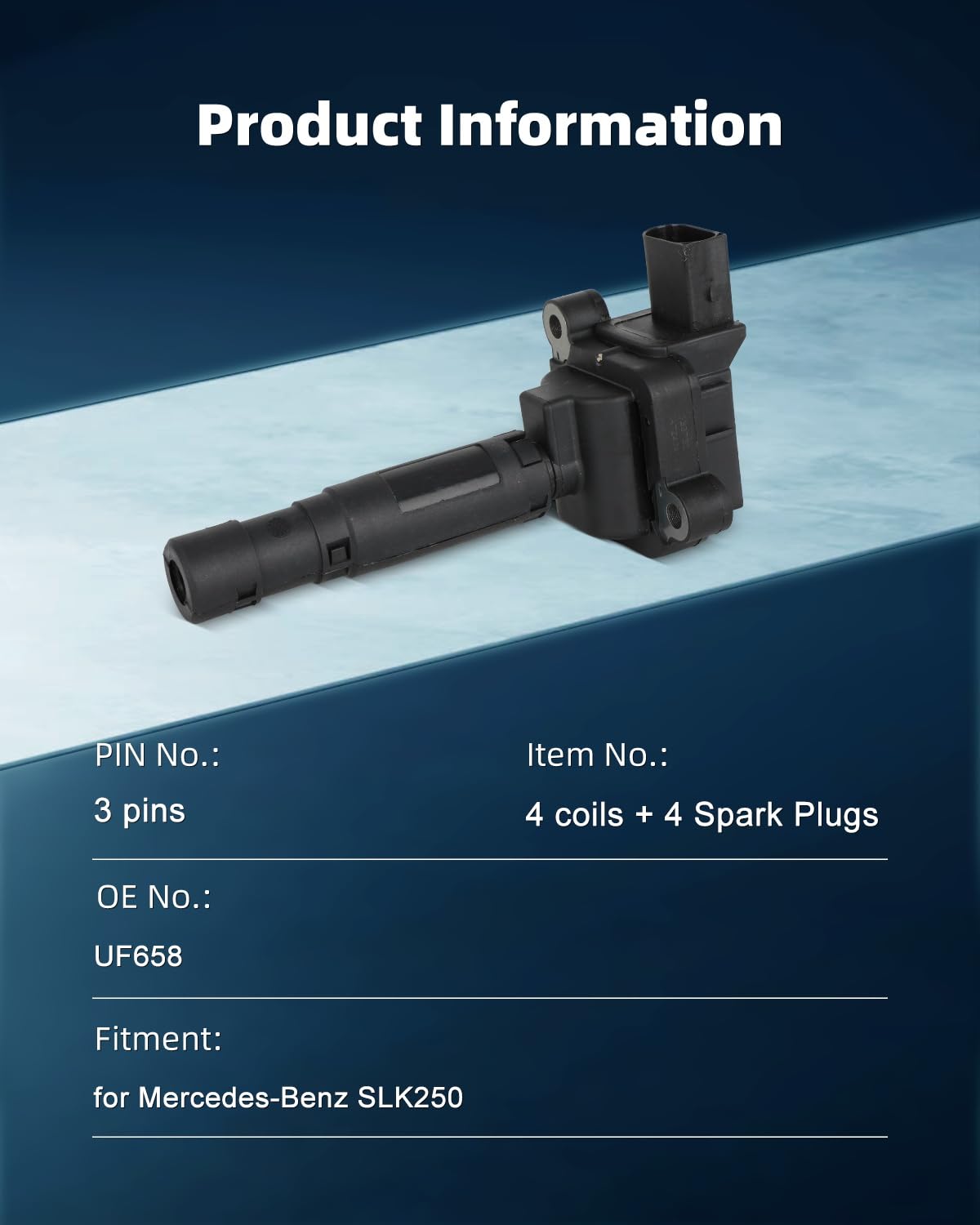 ECCPP OE parts UF658 and A0001502580 ensure accurate fit