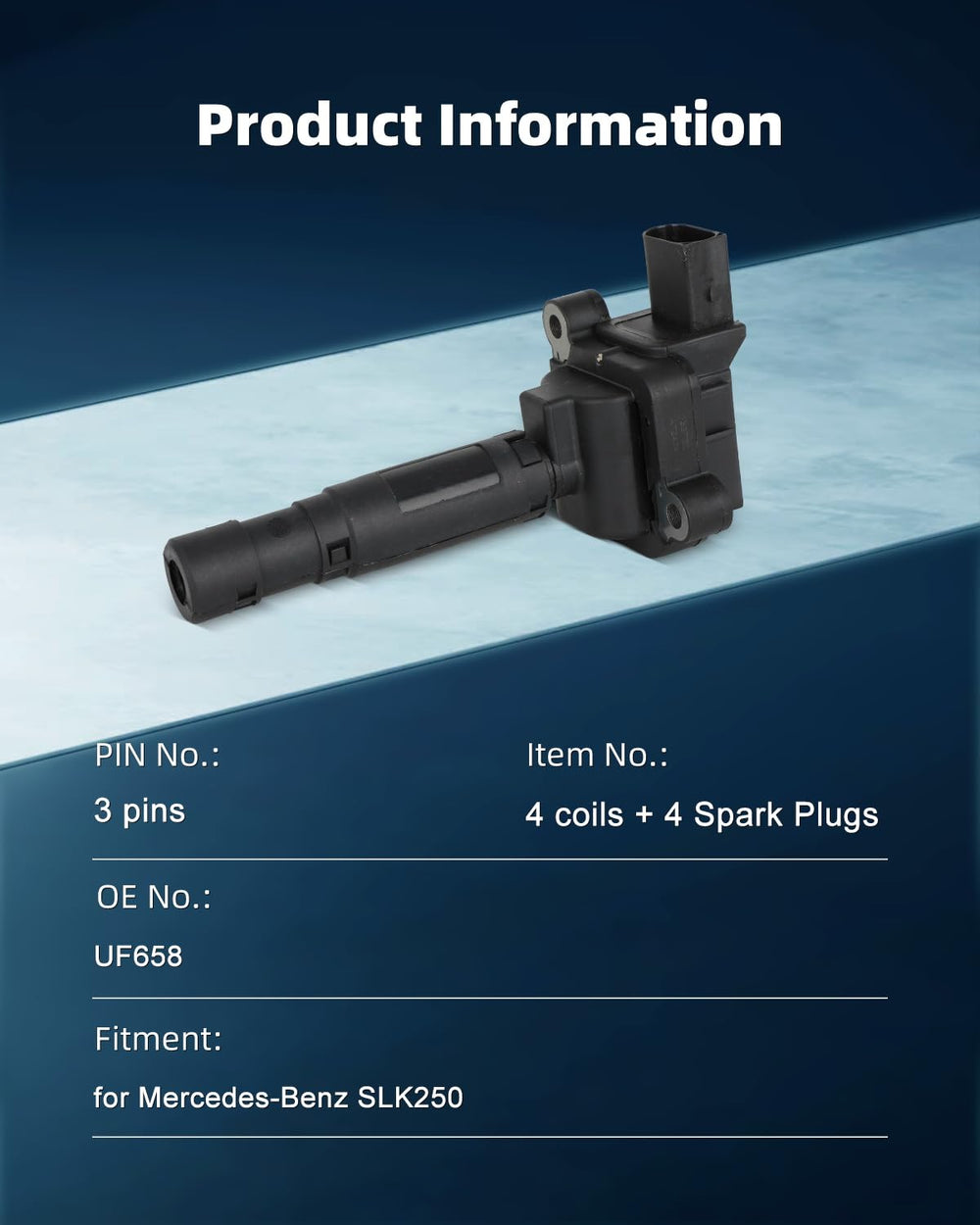 ECCPP OE parts UF658 and A0001502580 ensure accurate fit