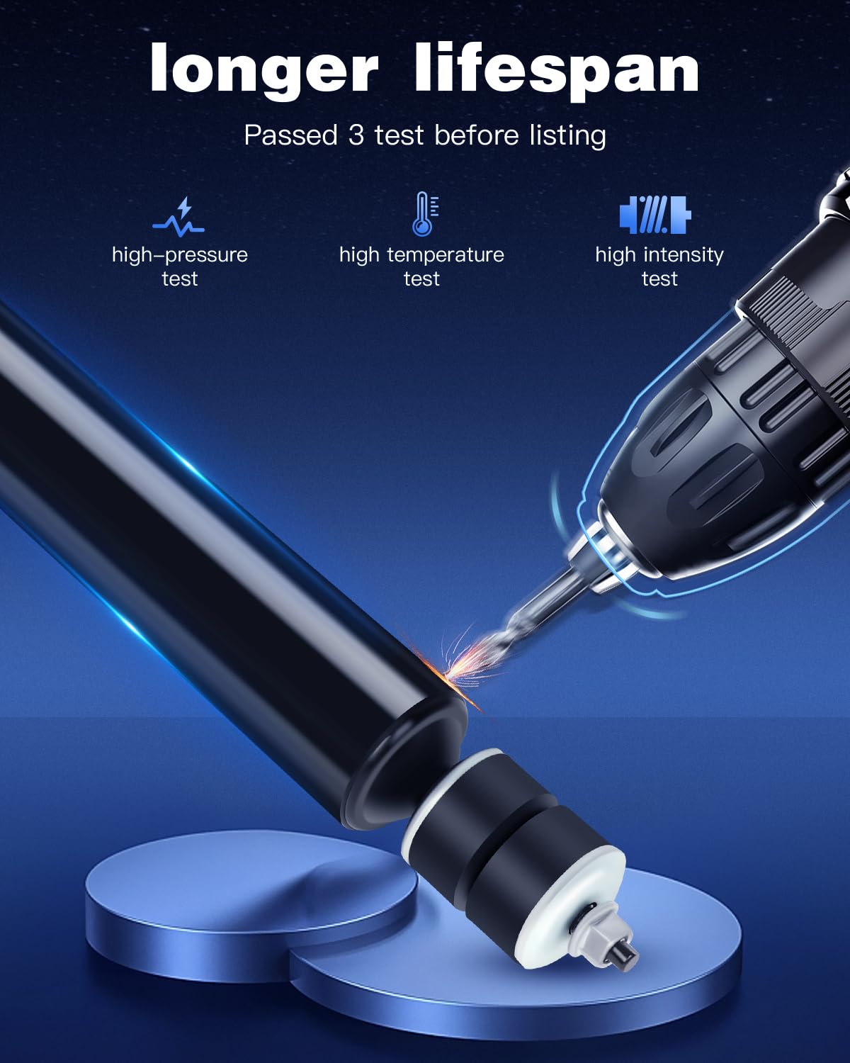 ECCPP pair of shocks for Toyota Yaris 2006-2011 improve handling.