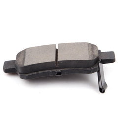 ECCPP rear ceramic brake pads close-up showing friction material and wear surface