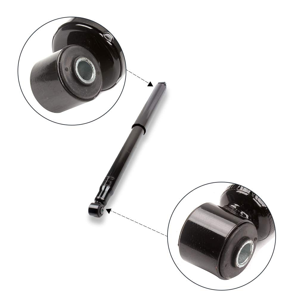 ECCPP rear shock absorber for Ford F-150 4WD delivers stable handling on uneven pavement.