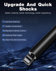 ECCPP rear shocks absorbers for Dodge Ram 2500 balance damping for heavy-duty use