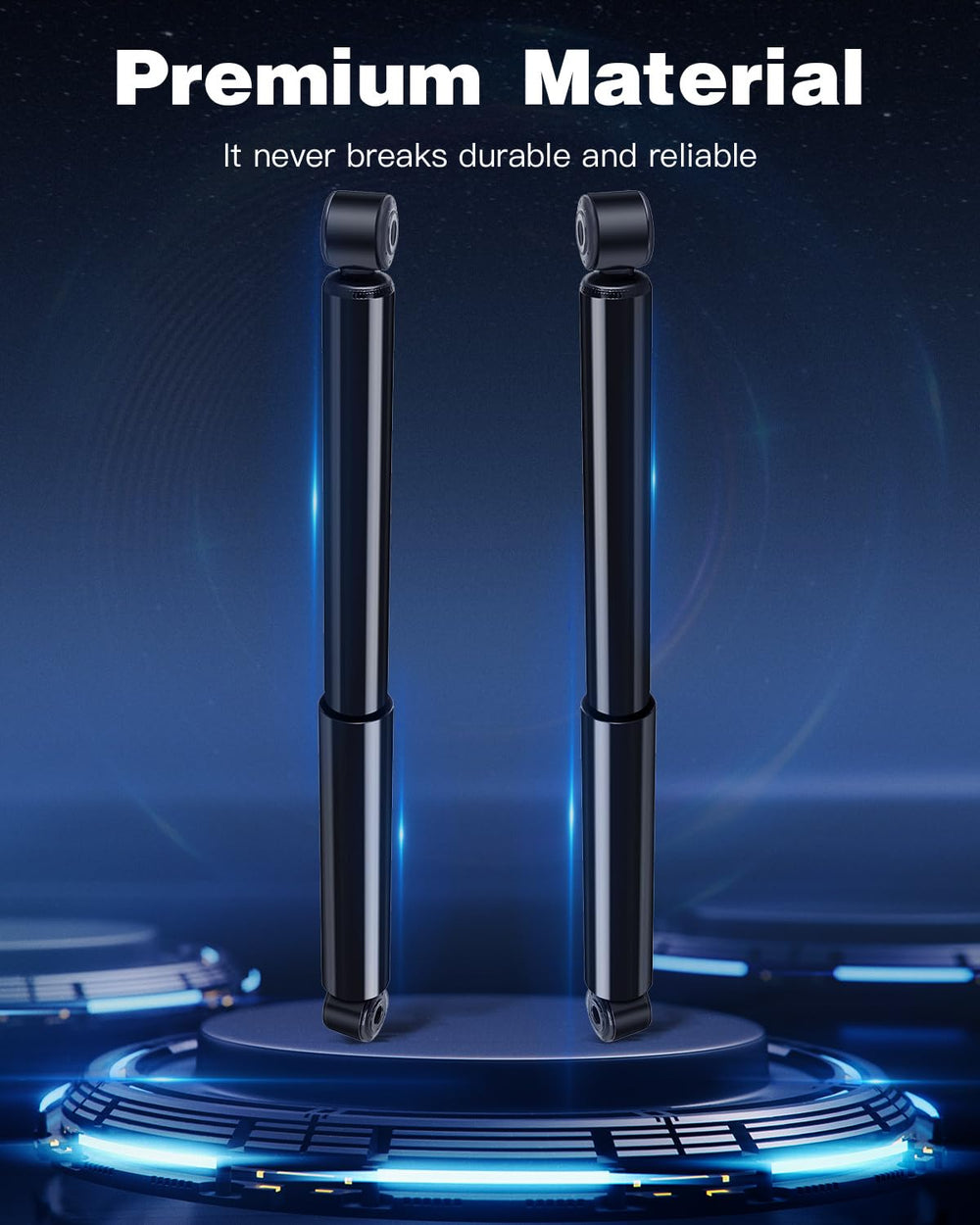ECCPP rear shocks absorbers for GMC Sierra 1500 smoother road feel
