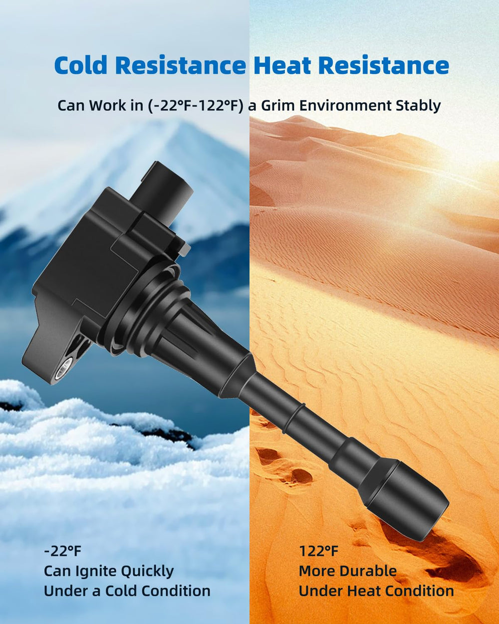 ECCPP UF550 engine installation shown for straightforward plug-and-play replacement.