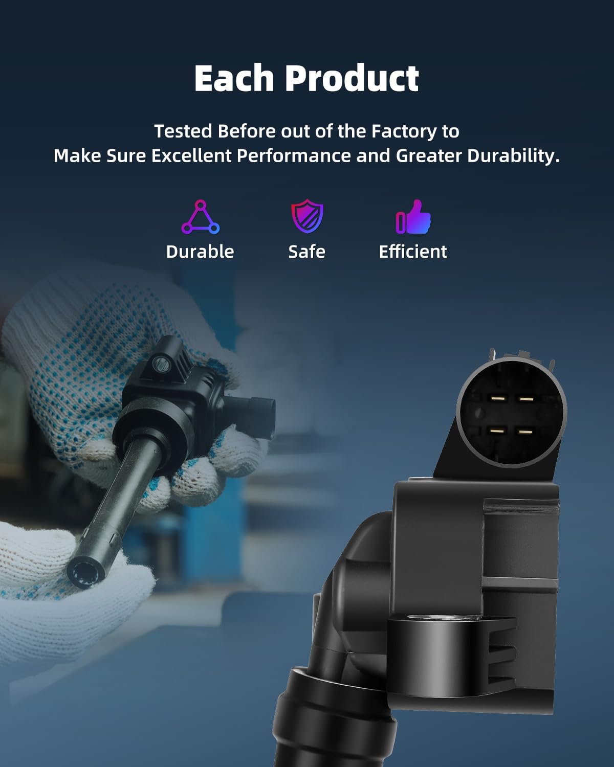 ECCPP UF741 ignition coil for ML550 — vibration resistant design