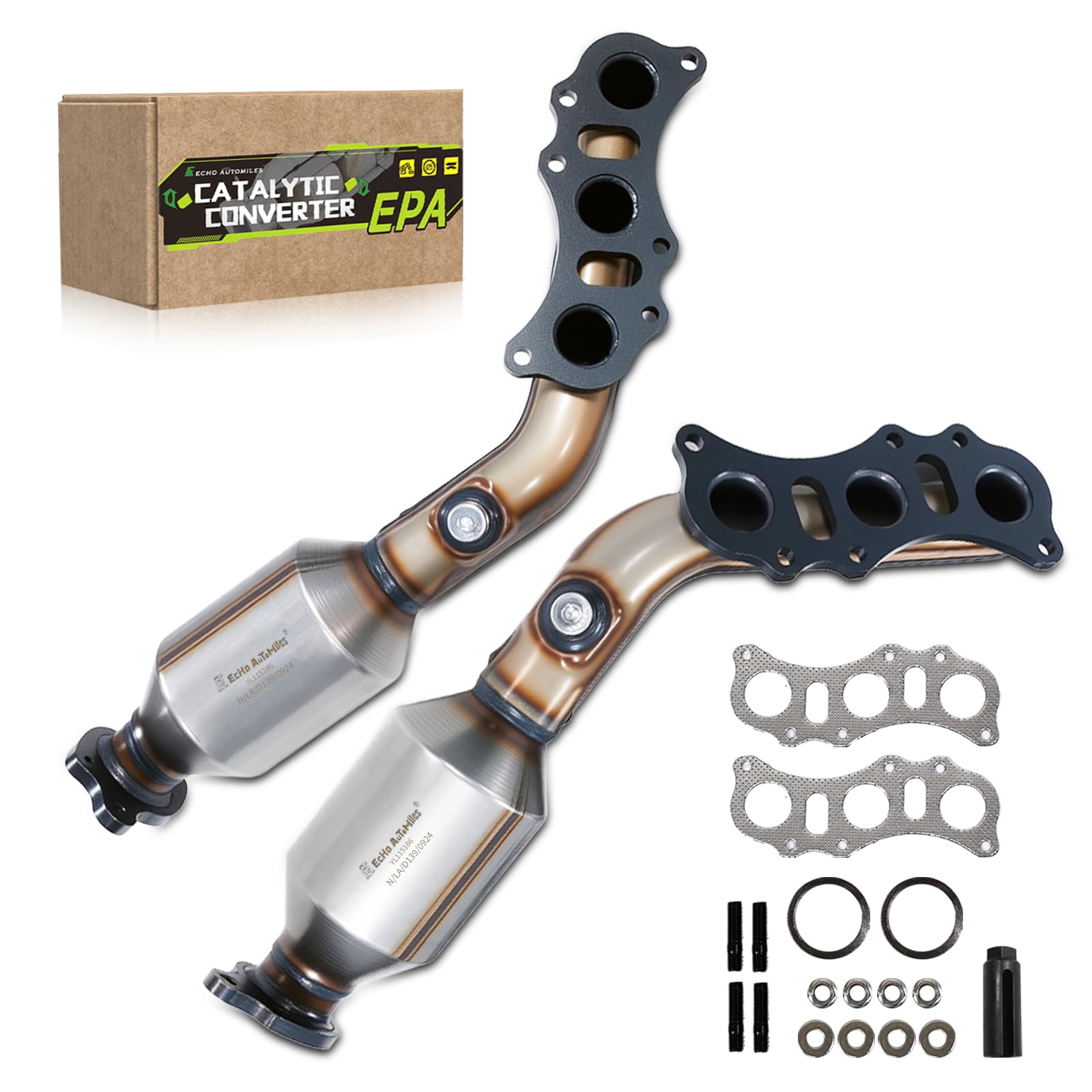 ECHO AUTOMILES catalytic converter for Toyota 4Runner 2003-2009 improves exhaust flow