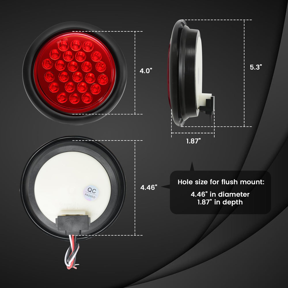 EclatLights 12V DC compatibility suitable for trucks, RVs, and boats