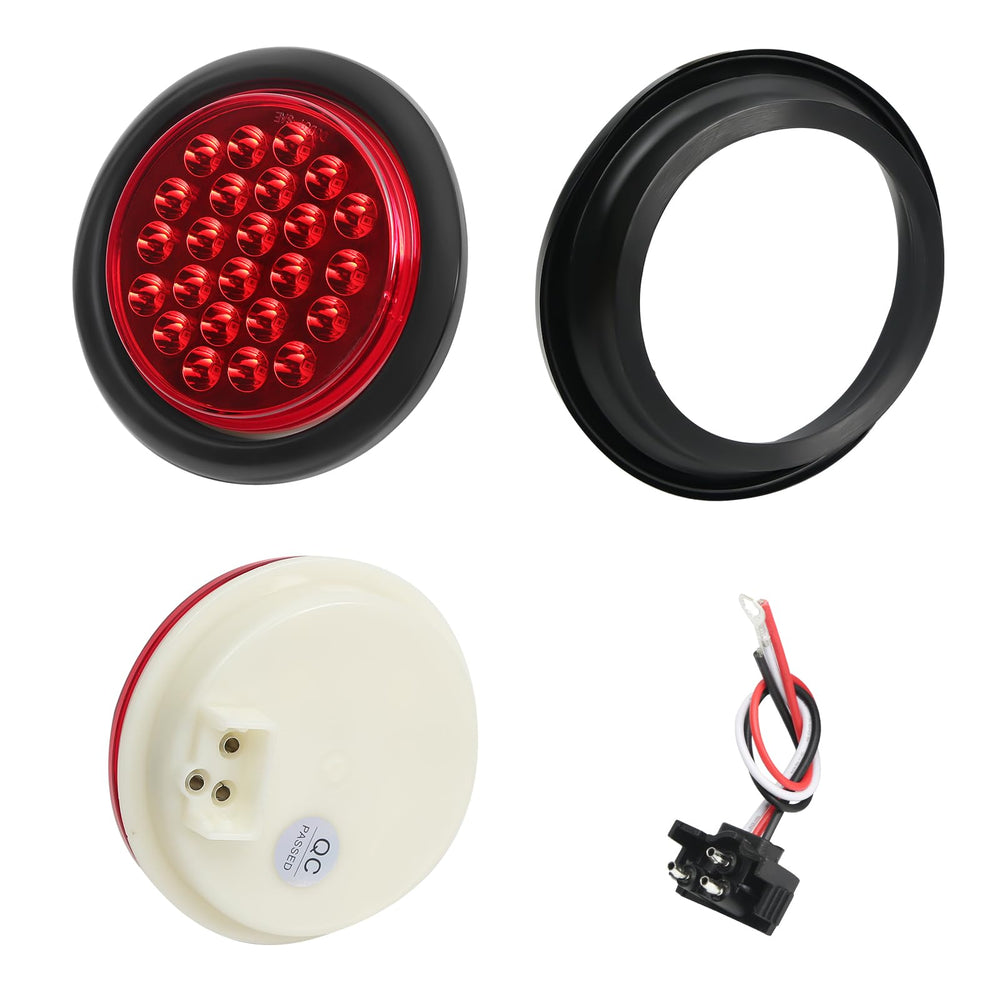 EclatLights polycarbonate lens resists impact from road vibration