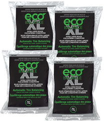 Eco Balance XL beads four-pack bags ready for on-tire balancing and durable performance