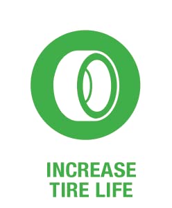 Eco Balance XL off-road setup highlights reduced tire wear and improved traction.
