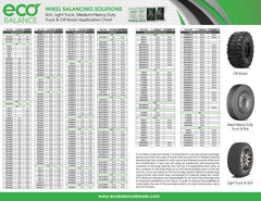 Eco Balance XL valve caps pack for secure wheel sealing and convenience.