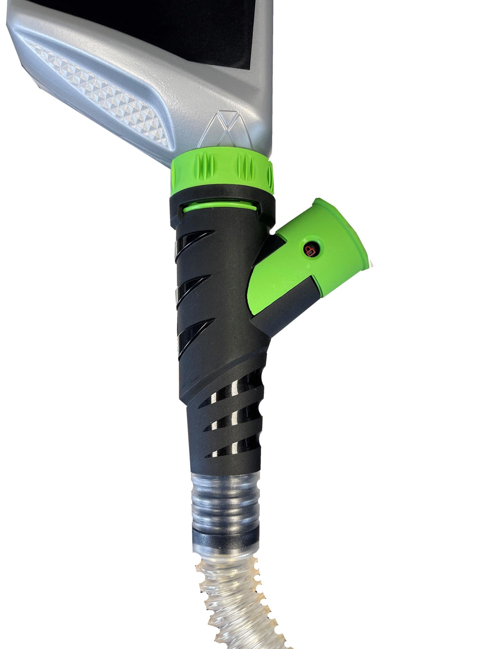 Eco-Loop universal bottle adapter shows compatibility with most fluid containers.
