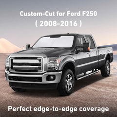 EcoNour windshield sunshade folded storage for glove compartment easy stow.