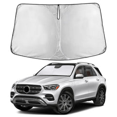 EcoNour GLE windshield sunshade fits full windshield for complete sun protection