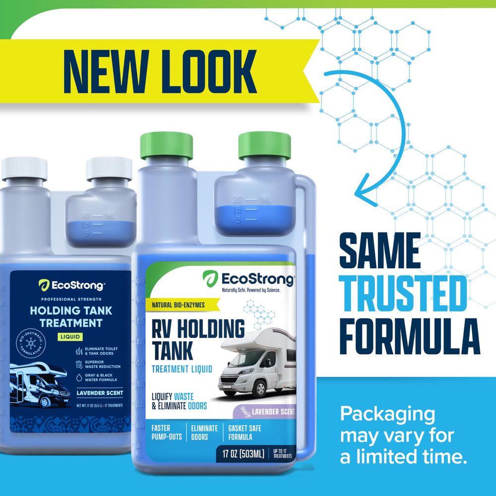 Eco Strong RV Black Tank Odor Eliminator neutralizes campyard smells.