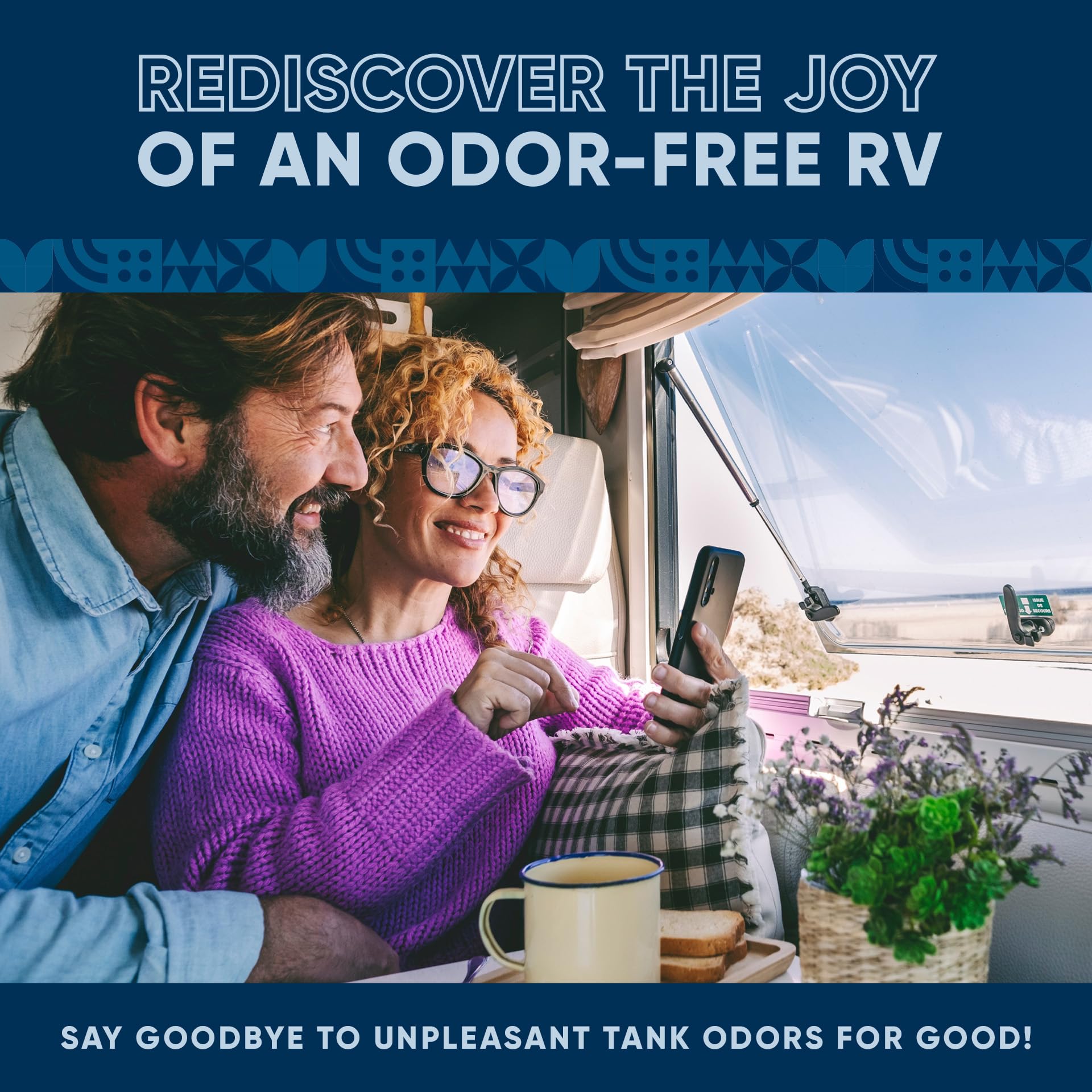 Sensor cleaning capability with Eco Strong RV treatment supports tank sensor clarity.