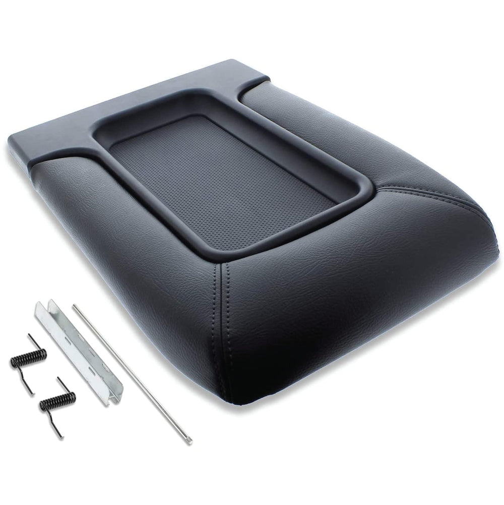 EcoAuto center console lid assembly shows durable PU and ABS materials for lasting interior fit.