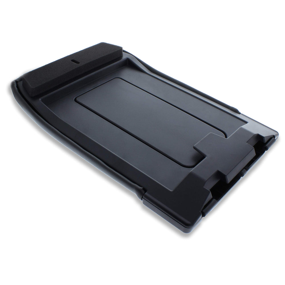 EcoAuto center console lid packaging presents clear fitment and assembly guidance.