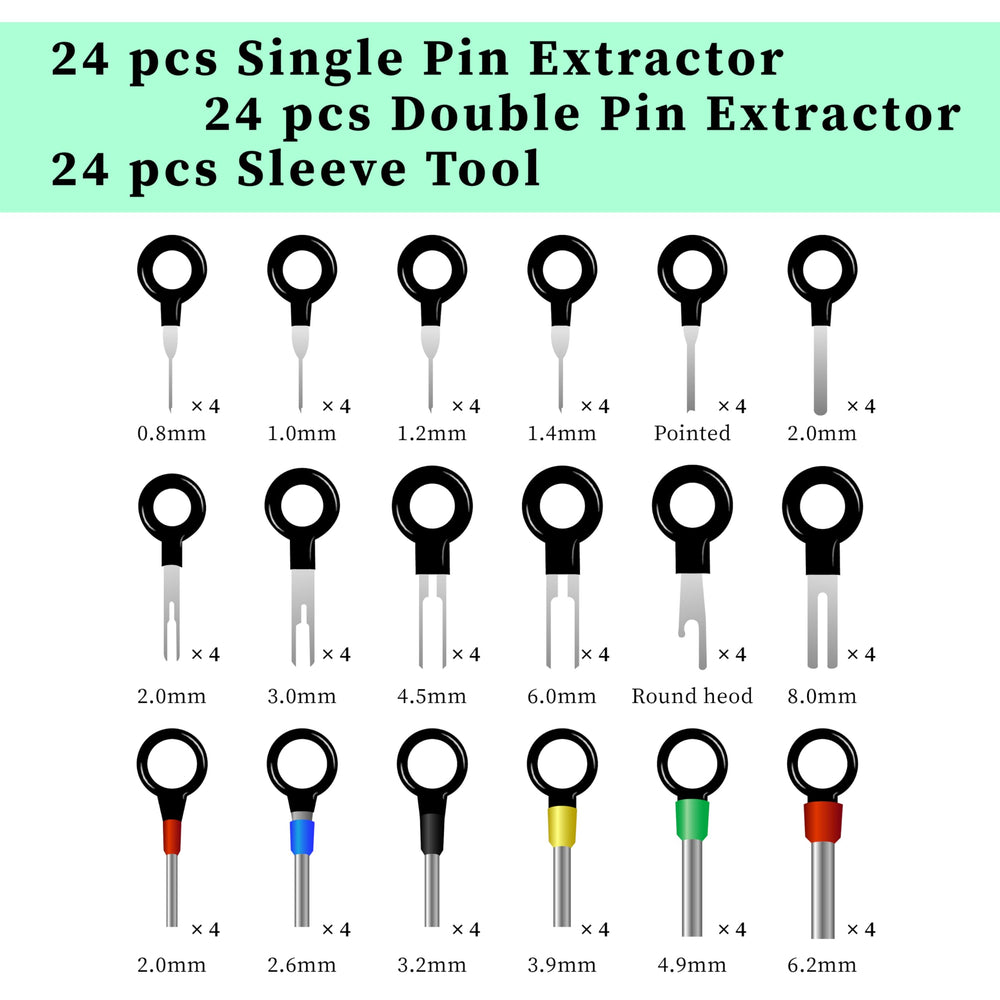 ecocstm casing tool protective bag 24pcs keeps tools organized and portable.