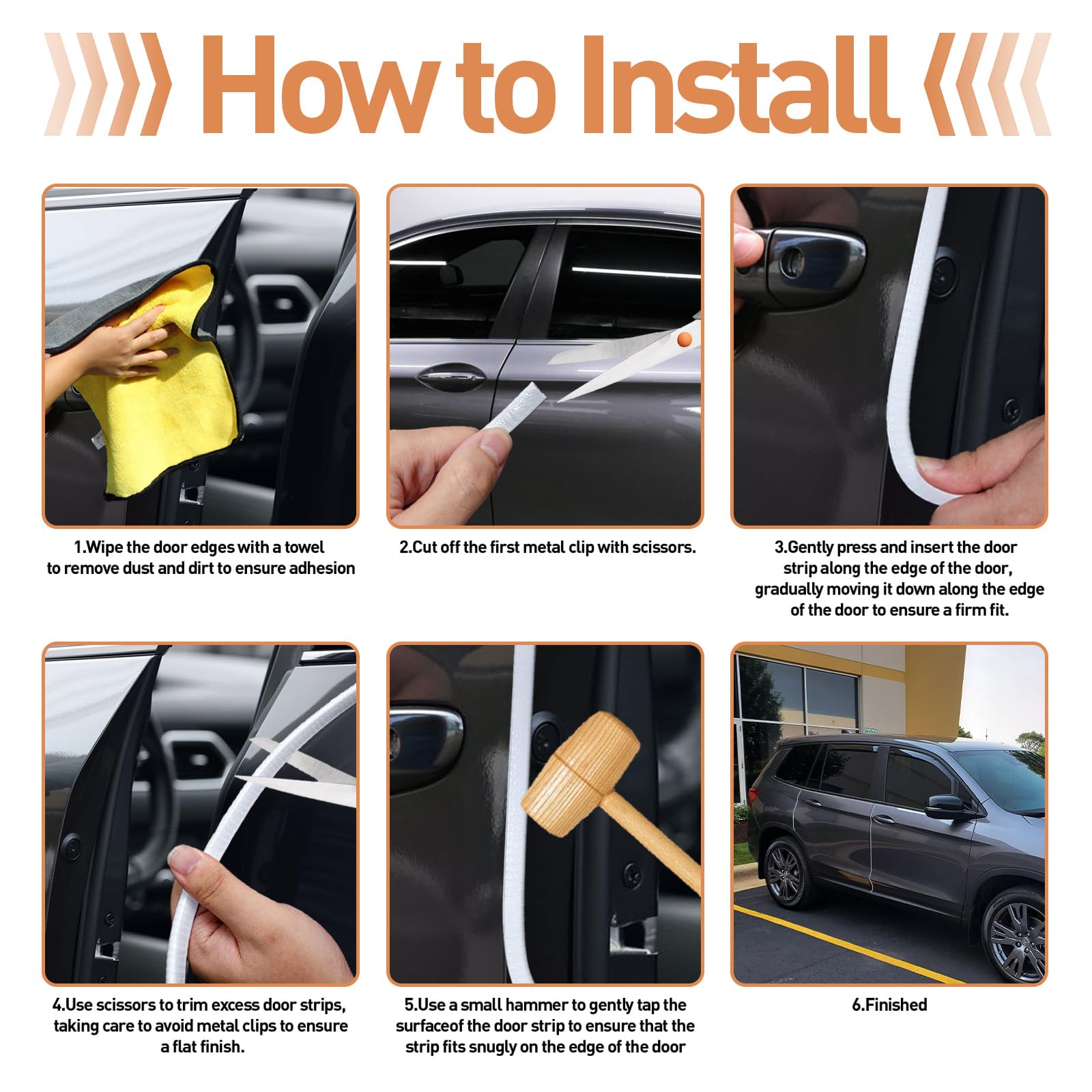ecocstm door edge guard installation guide showing measurement and placement
