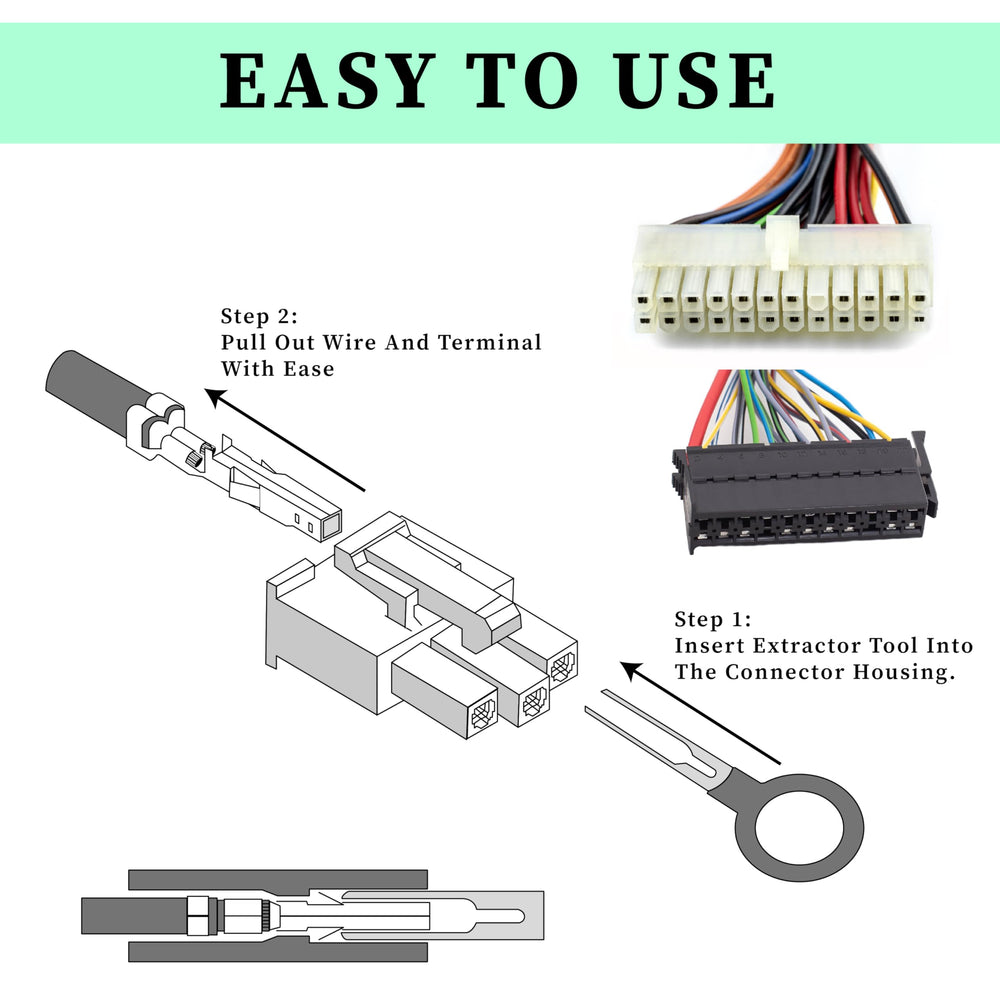 ecocstm double-pin extractor 68pcs enables efficient depinning of paired pins.