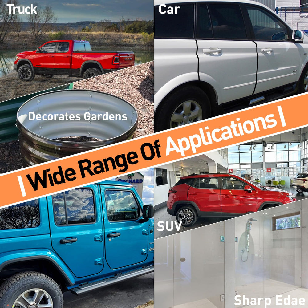 ecocstm edge guard in use protecting a car door edge
