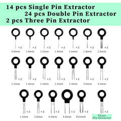 ecocstm three-pin ejector 2pcs helps release multi-pin connectors quickly.