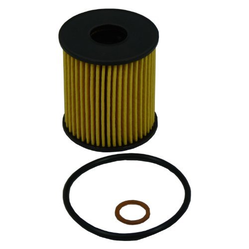 Technician fits EcoGard X5830 in a Mini Cooper, supporting longer, cleaner oil intervals.