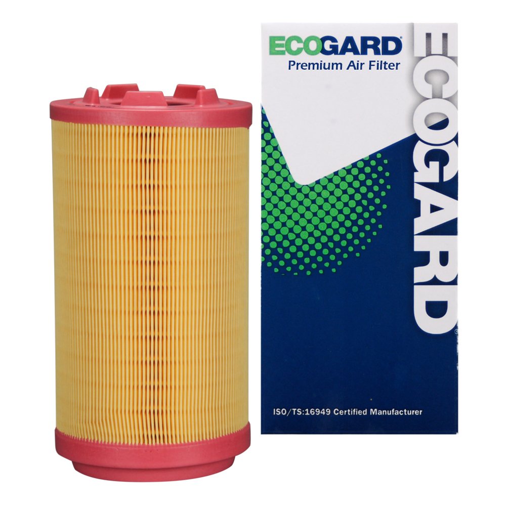 EcoGard XA10308 front view air filter showing durable media for clean airflow