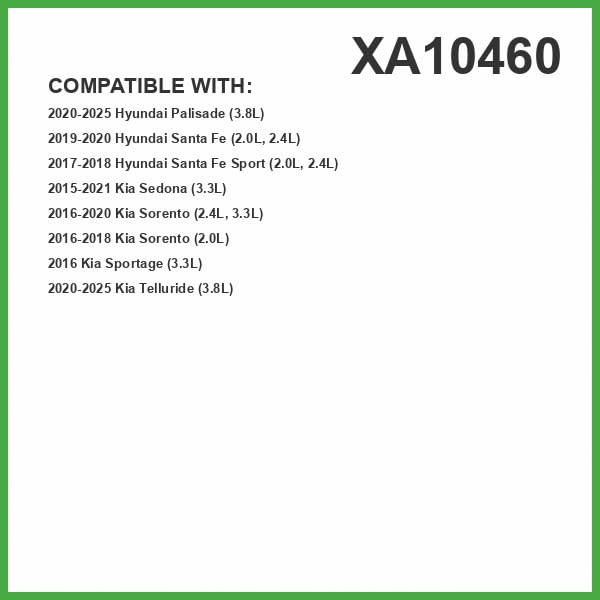 ECOGARD XA10460 filter for Hyundai Palisade 3.8L promotes clean air intake and steady performance
