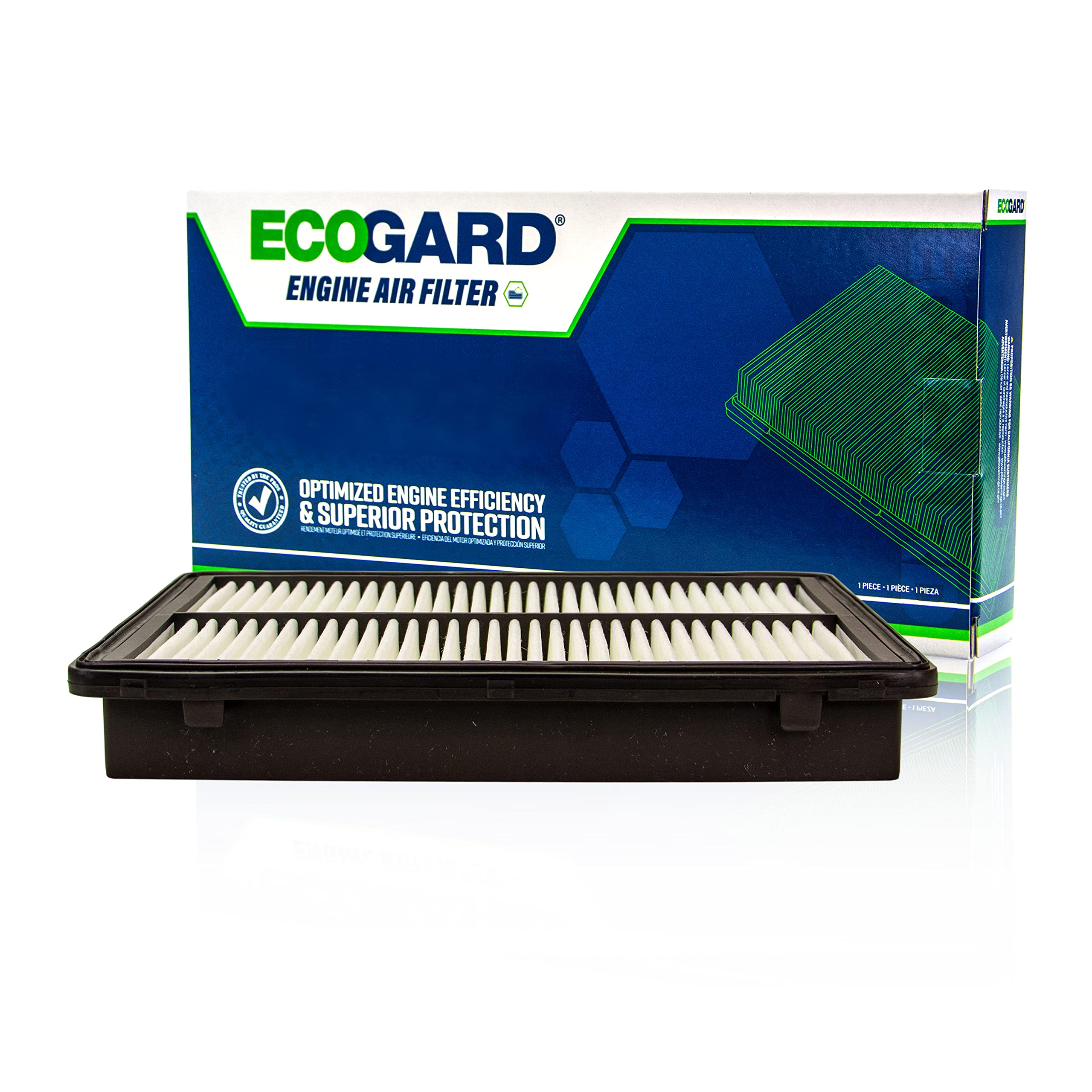 ECOGARD XA10460 filter for Kia Telluride 3.8L improves engine airflow for smoother acceleration