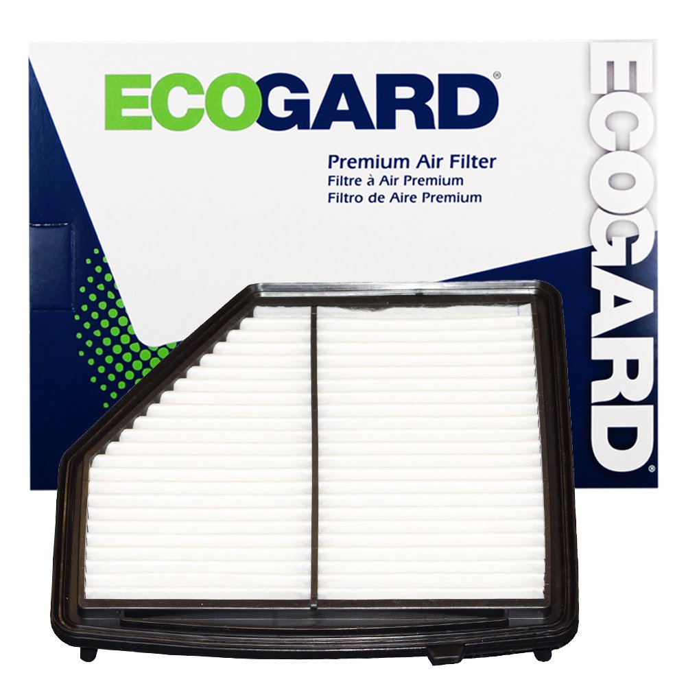 ECOGARD XA10483 premium air filter front view for Honda HR-V boosts clean air intake