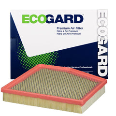 EcoGard XA10583 Pacifica filter installed in engine bay for clean air flow
