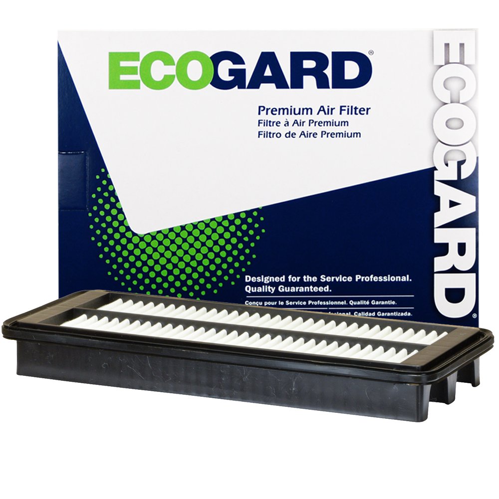 ECOGARD XA10584 front-view filter for Mazda MX-5 Miata, promoting clean airflow.