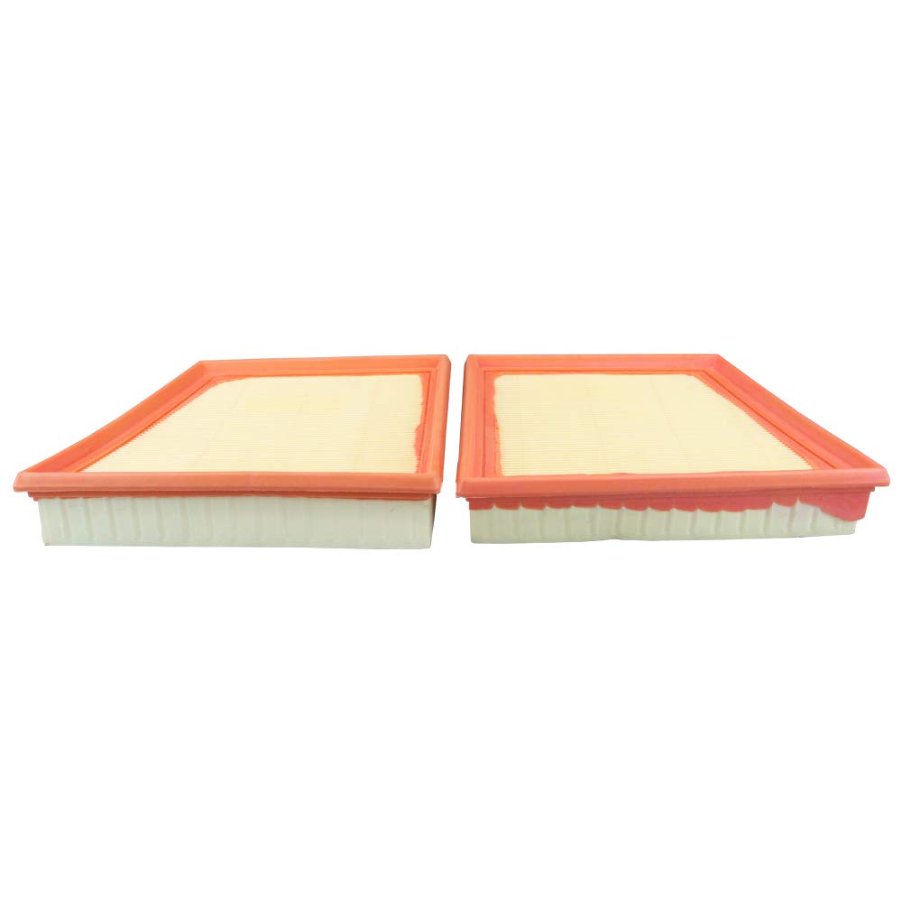ECOGARD XA11551 air filter side view, ready for quick installation on compatible vehicles
